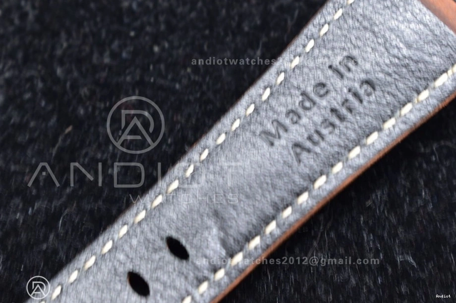 Luminor Brown Strap Due Dial Asso Popular White PAM1046 Edition on 977 VSF Best AXXXIV 0724